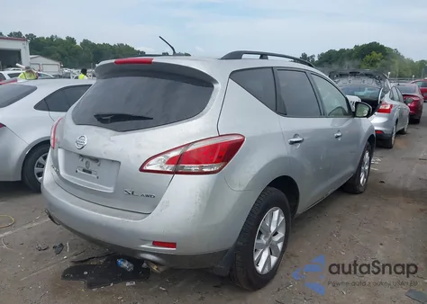 2012 Nissan Murano Sl from USA, damaged, VIN JN8AZ1MWXCW236840